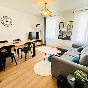 Le Rétro Bohème - Confort - Arrivée Autonome Appartement Montluçon